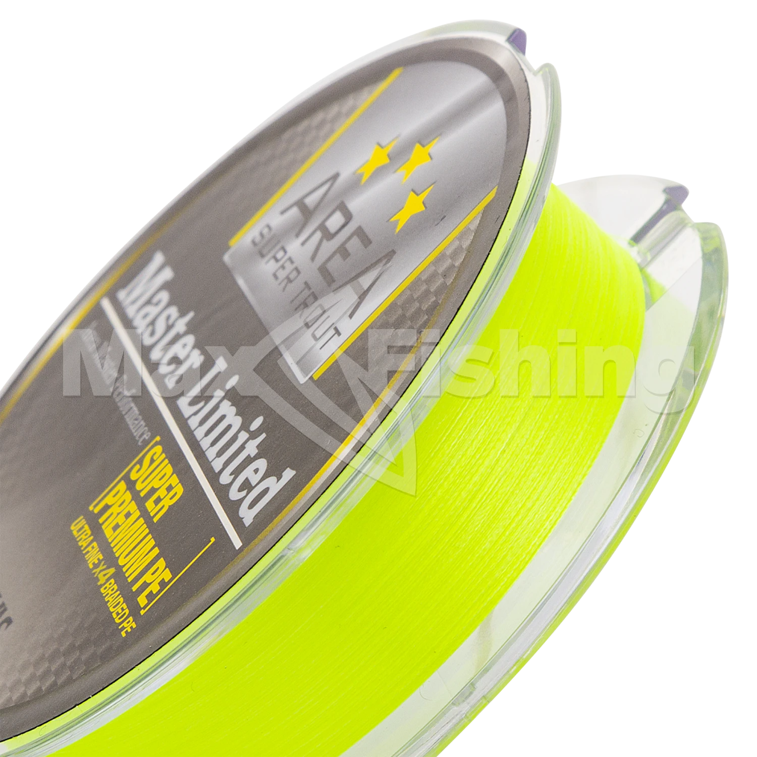 Шнур плетеный Varivas Area Super Trout Master Limited Super Premium PE X4 #0,2 0,074мм 75м (neo yellow)