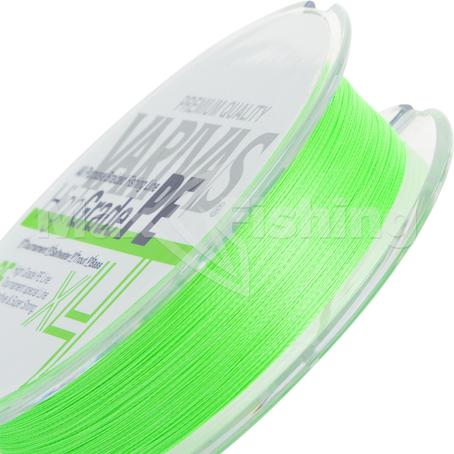 Шнур плетеный Varivas High Grade PE X4 #1 0,165мм 150м (flash green)