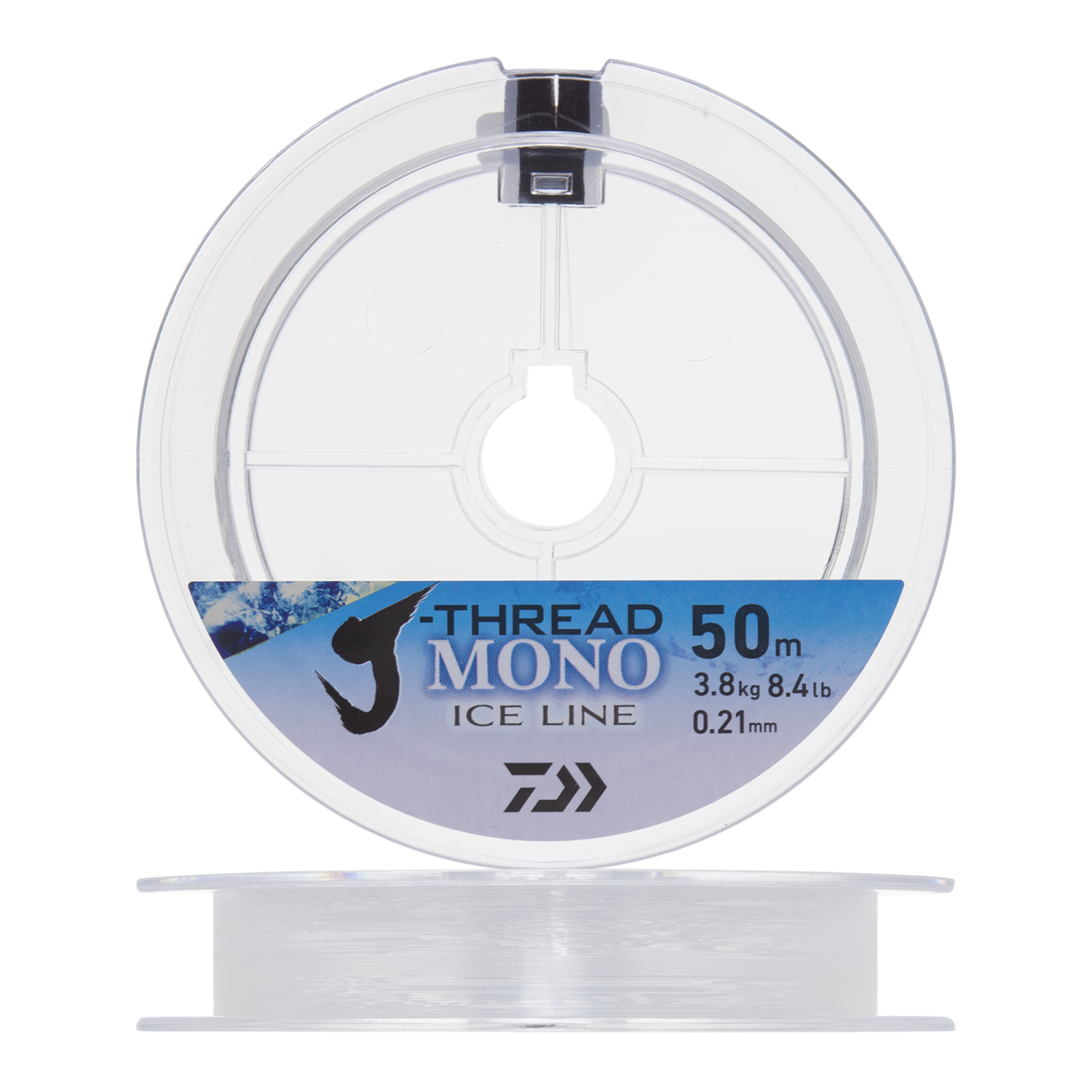Леска монофильная Daiwa J-Thread Mono Ice Line 0,21мм 50м (clear)