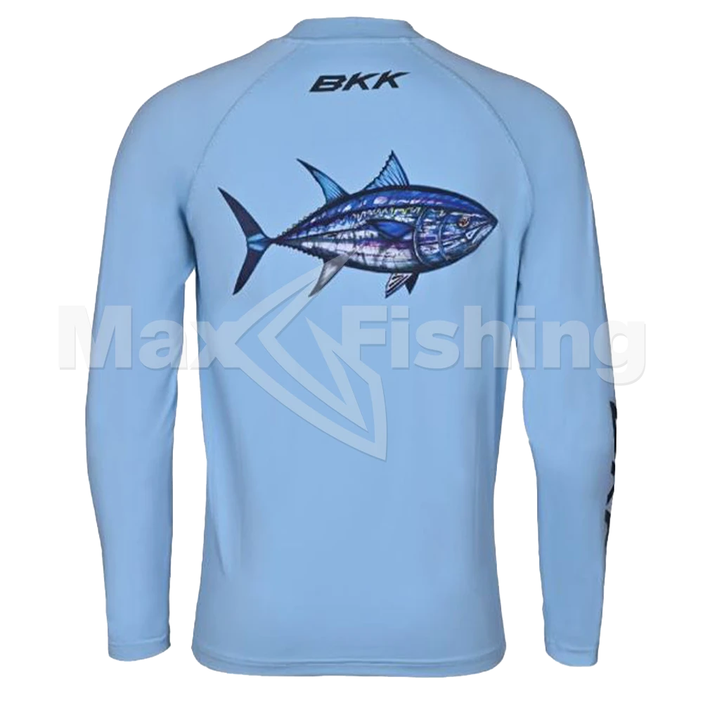 Лонгслив BKK Long Sleeve Performance Shirt L Tuna Light Blue