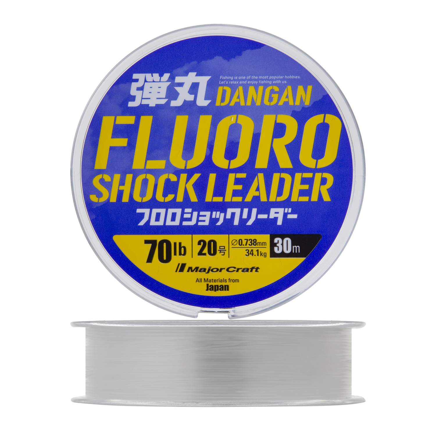Флюорокарбон Major Craft Dangan Fluoro #20 0,738мм 30м (clear)
