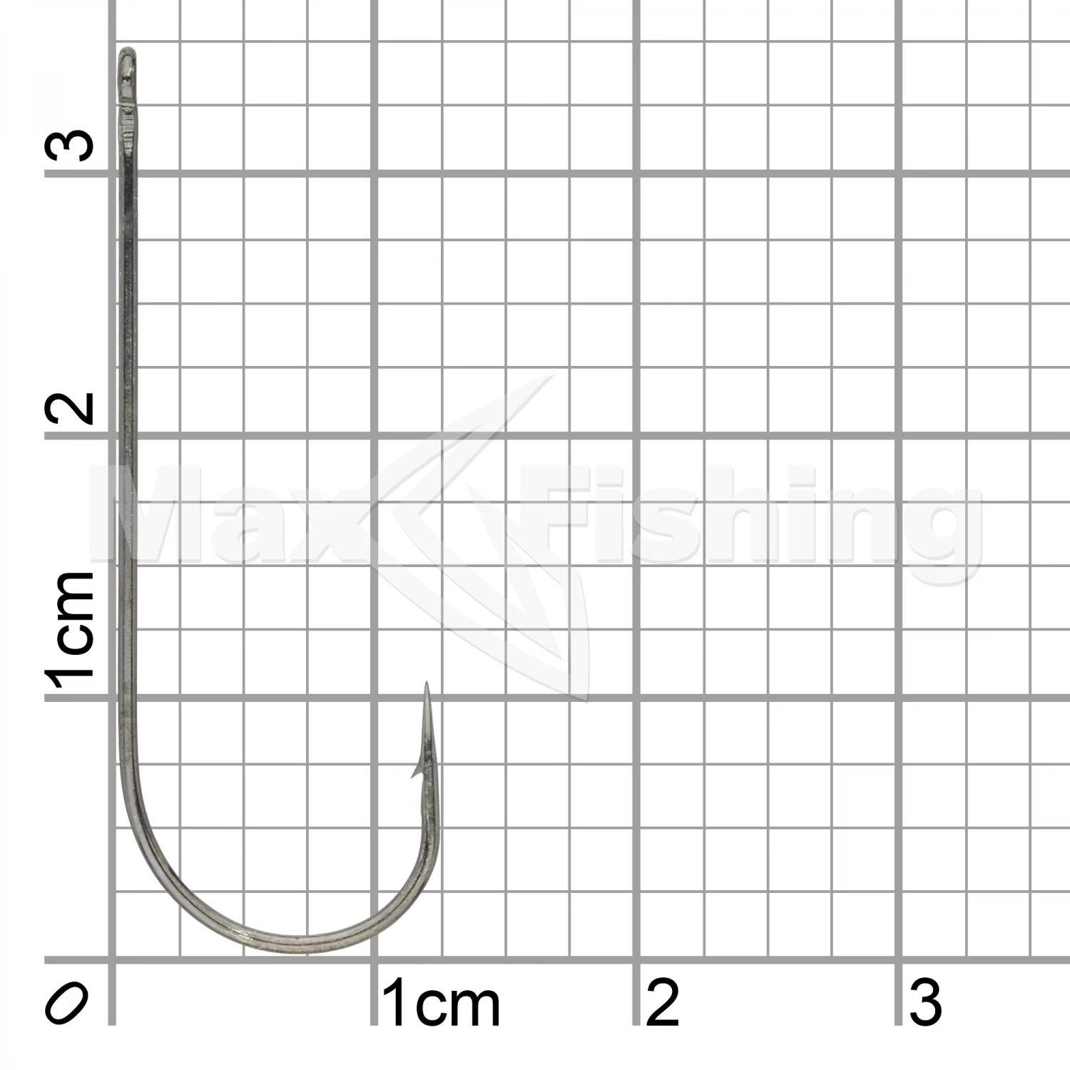 Крючок одинарный Metsui Round #2 black nikel (12шт)