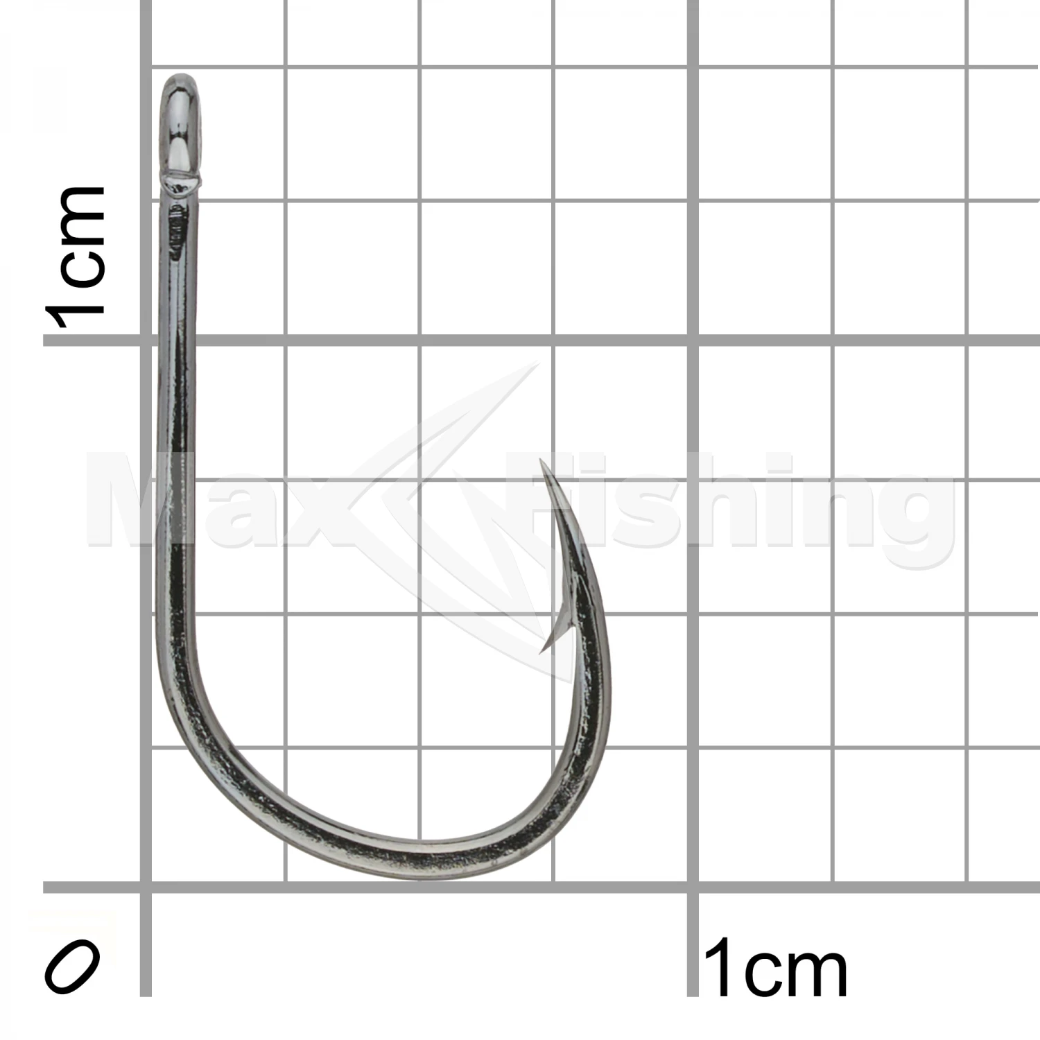 Крючок одинарный Metsui Iseama #6 black nikel (12шт)