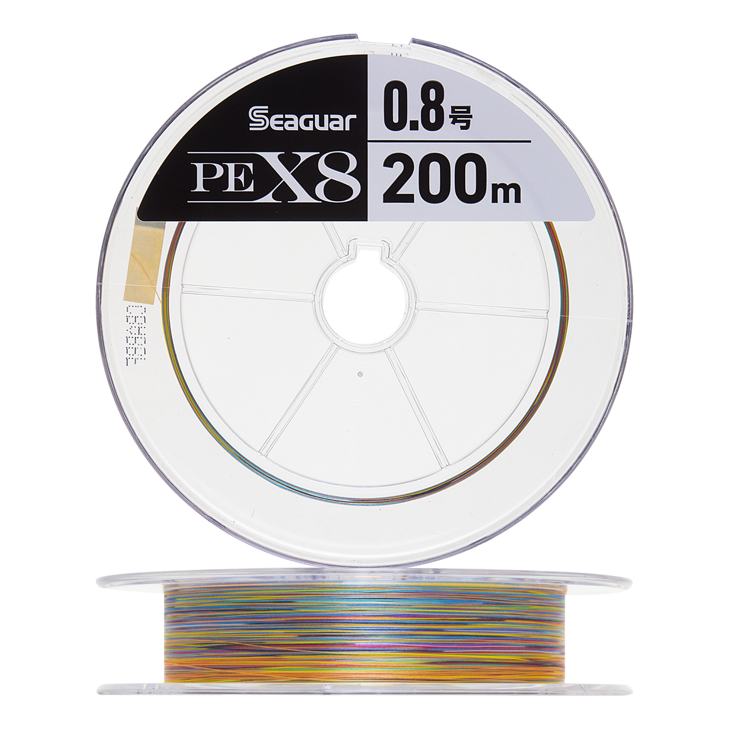 Шнур плетеный Seaguar PE X8 #0,8 0,148мм 200м (multicolor)