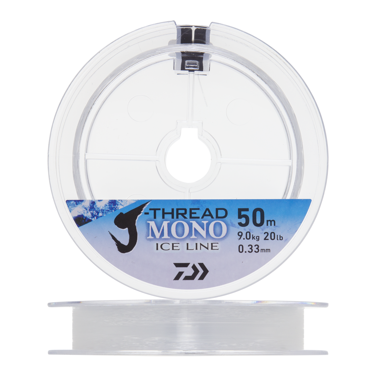 Леска монофильная Daiwa J-Thread Mono Ice Line 0,33мм 50м (clear)