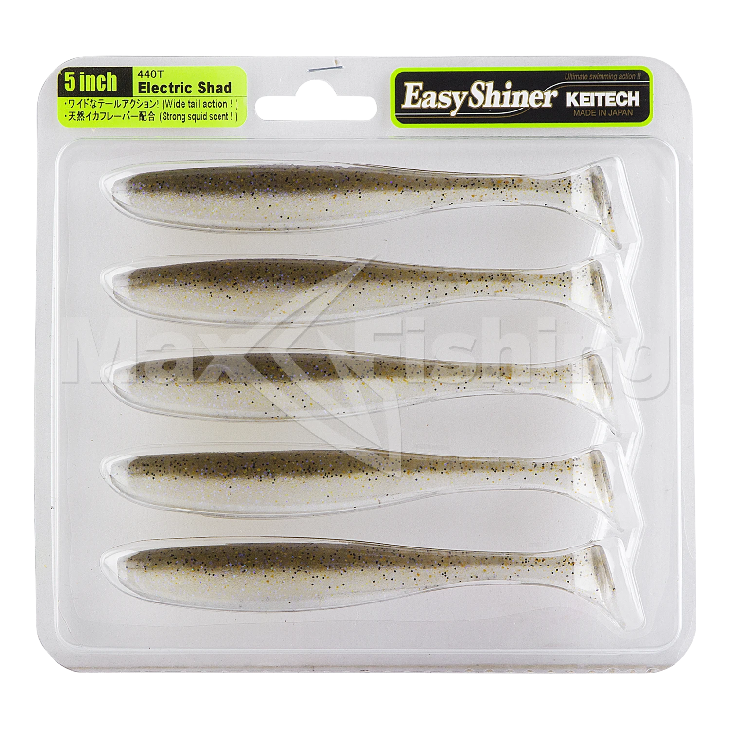 Приманка силиконовая Keitech Easy Shiner 5" #440 Electric Shad