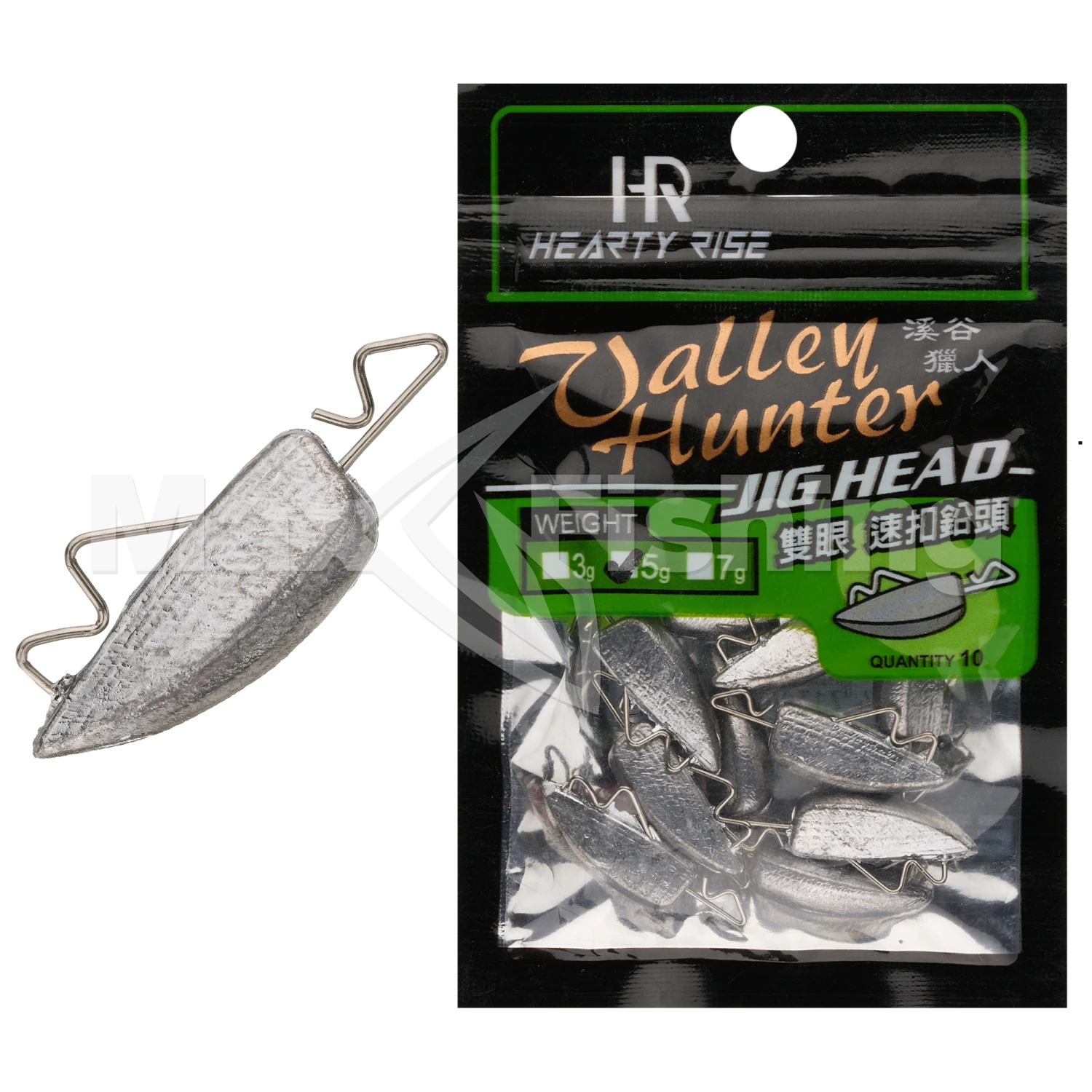 Груз Hearty Rise Valley Hunter Jig Head 5гр