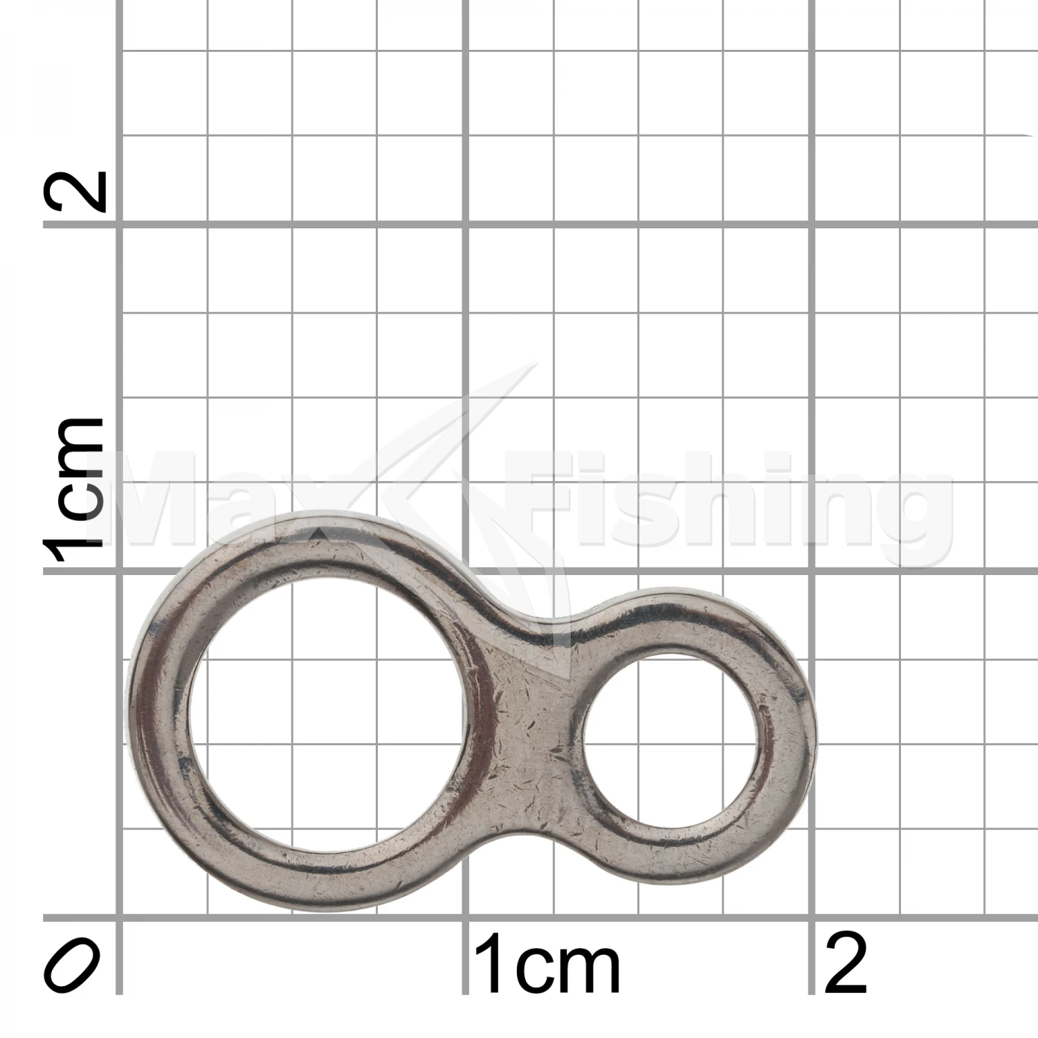 Кольцо соединительное Hearty Rise Monster Figure 8 Solid Ring SR-30 #L