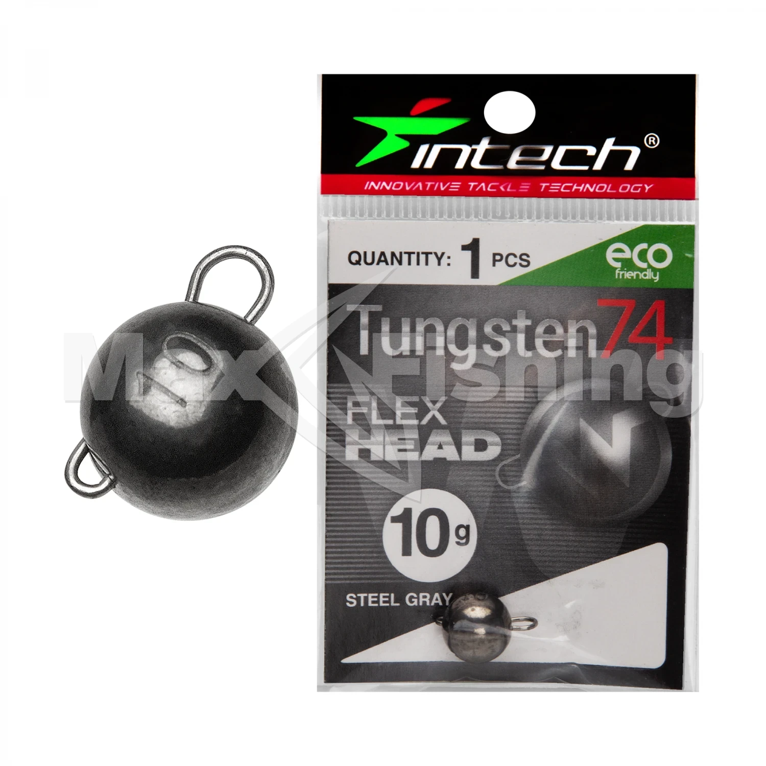 Груз разборный Intech Tungsten 74 3гр #Steel gray