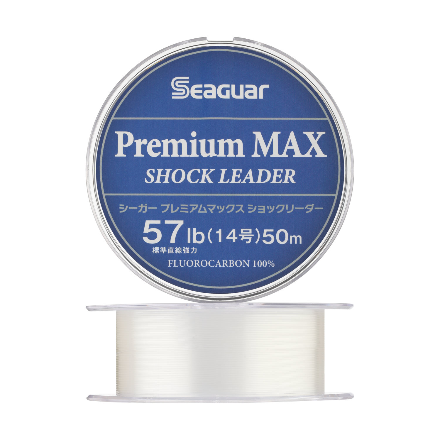 Флюорокарбон Seaguar Premium MAX Shock Leader #14 0,62мм 50м (clear)