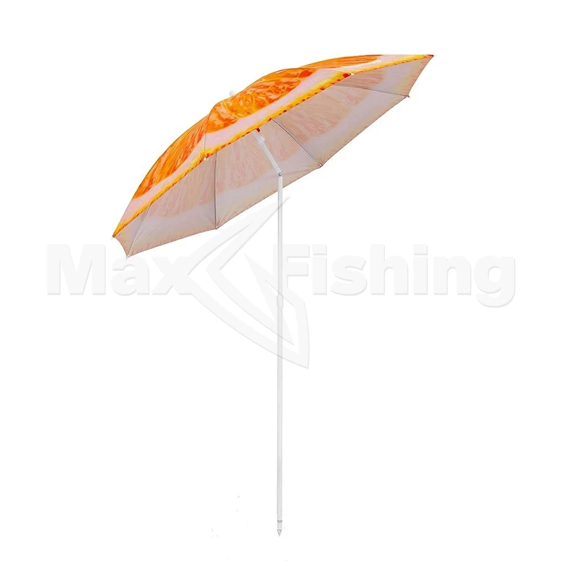 Зонт пляжный Nisus N-BU1907-180-О d1,8м с наклоном апельсин