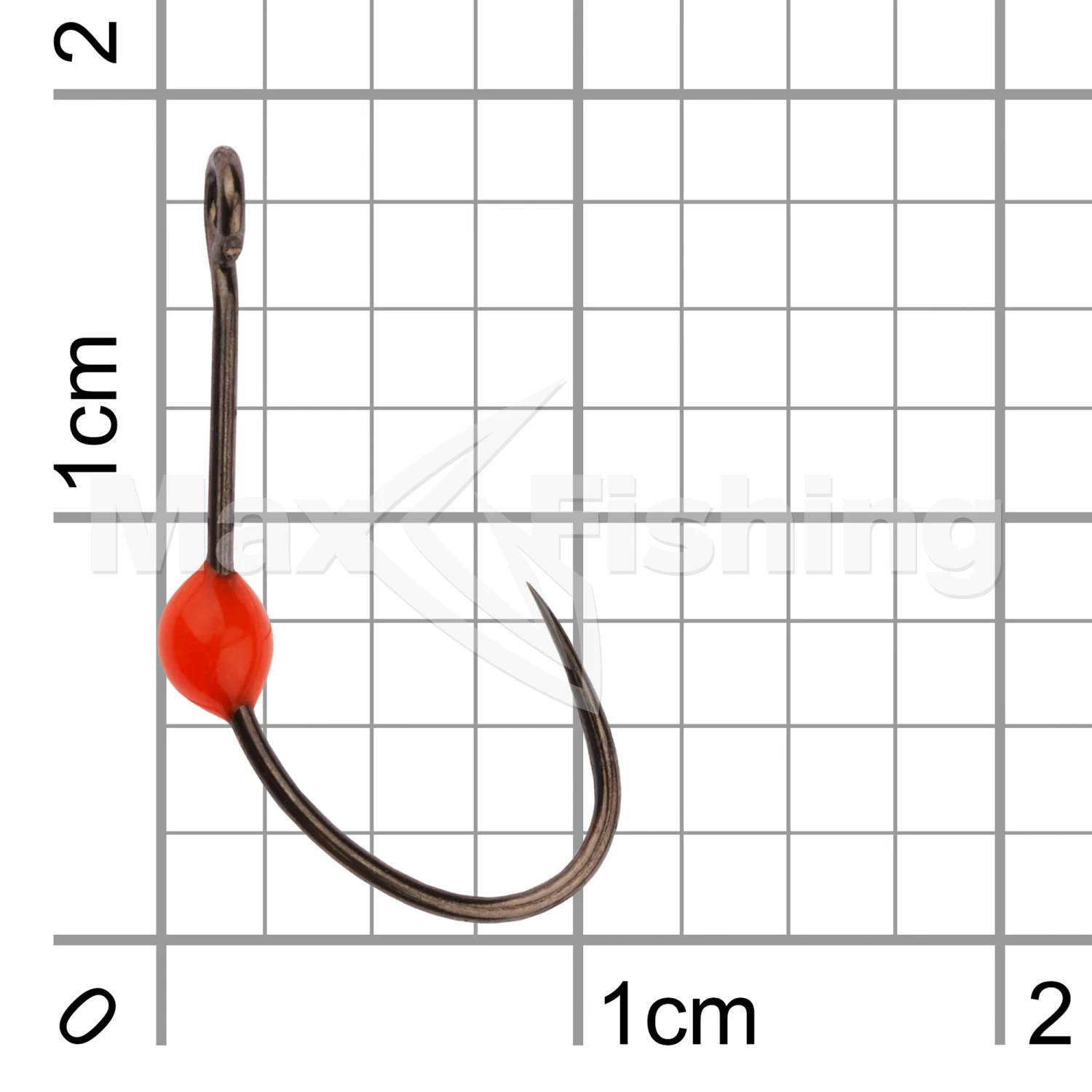 Крючок одинарный LureMax Trout LT37B Red #5 (10шт)