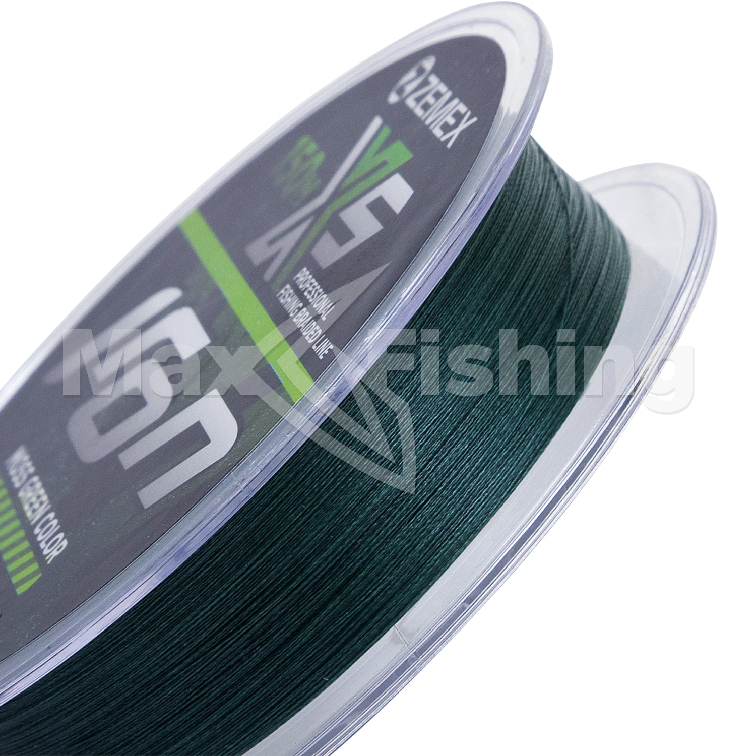 Шнур плетеный Zemex Iron X5 0,12мм 150м (moss green)