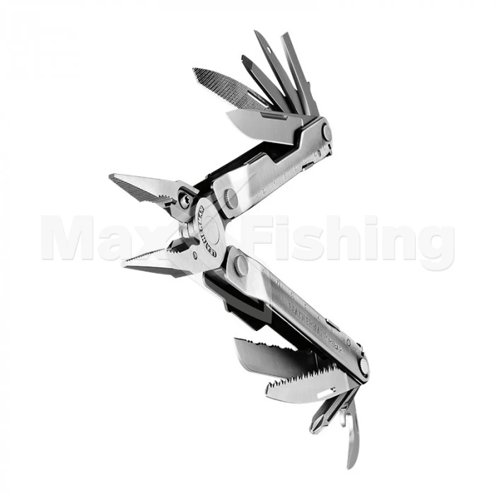 Мультитул Leatherman Rebar c нейлоновым чехлом серебристый