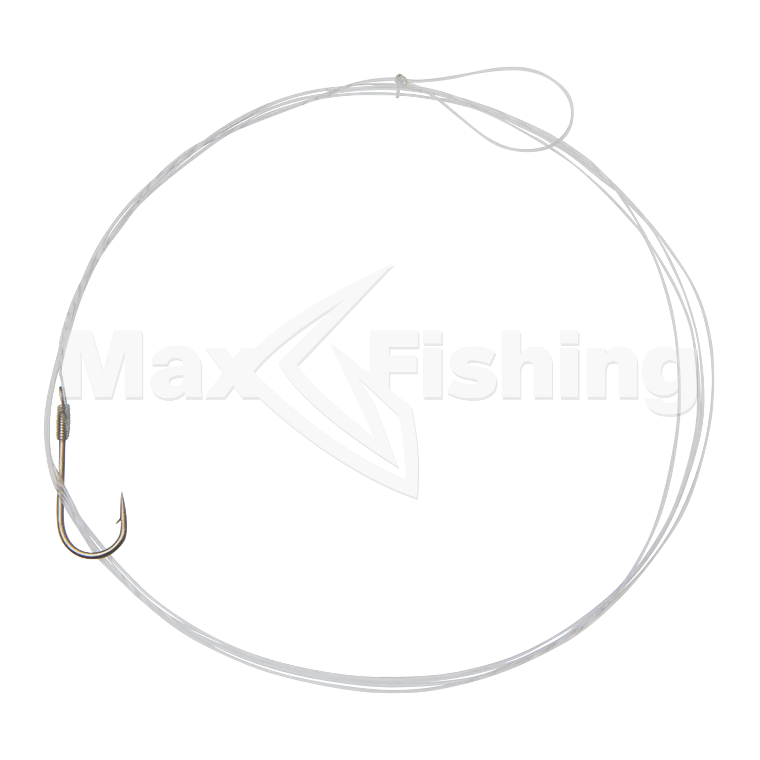 Крючок одинарный с поводком Garbolino Maggot/Caster Hooks To Nylon #14 0,14мм (10шт)