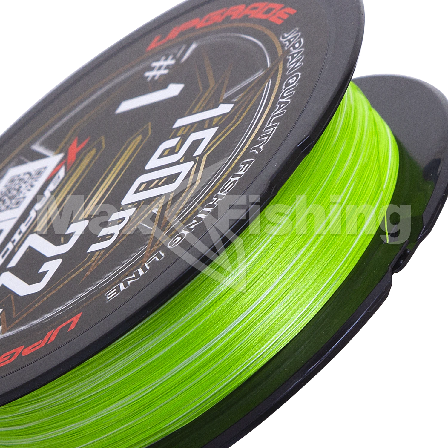 Шнур плетеный YGK X-Braid Upgrade PE X8 #1,0 0,165мм 150м (green)