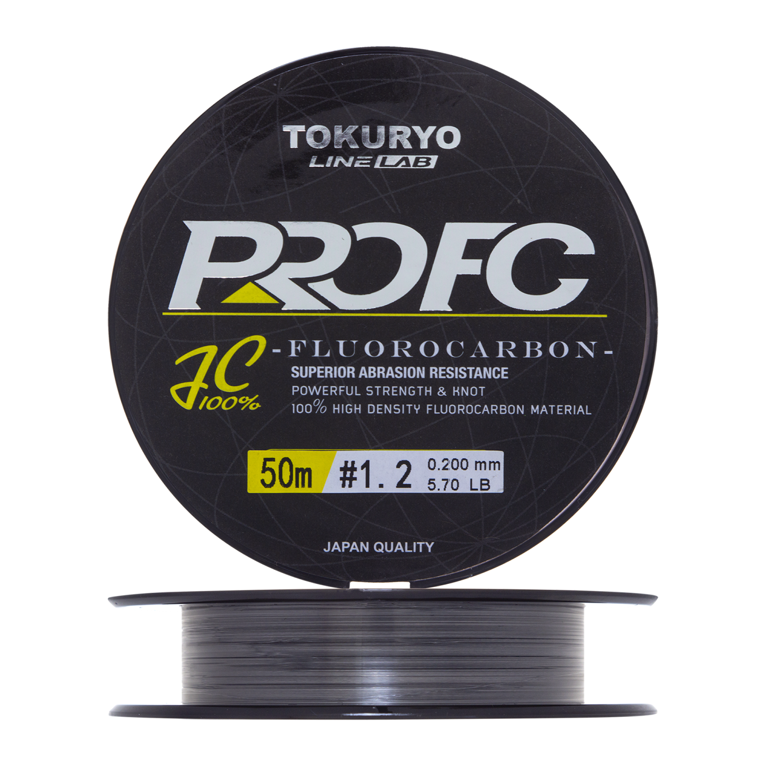 Флюорокарбон Tokuryo Fluorocarbon Pro FC #1,2 50м (clear)