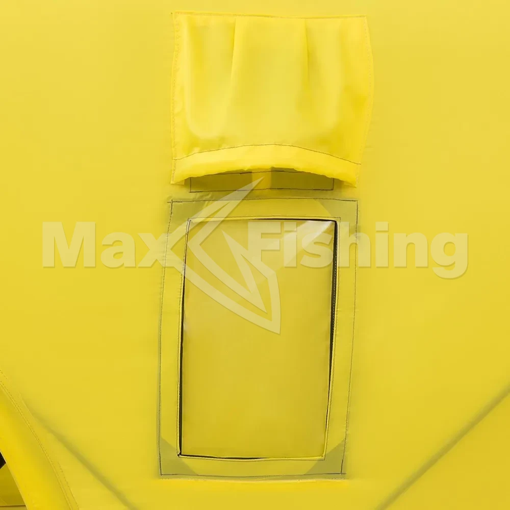Палатка зимняя Helios Куб 1,8х1,8 Yellow/Gray