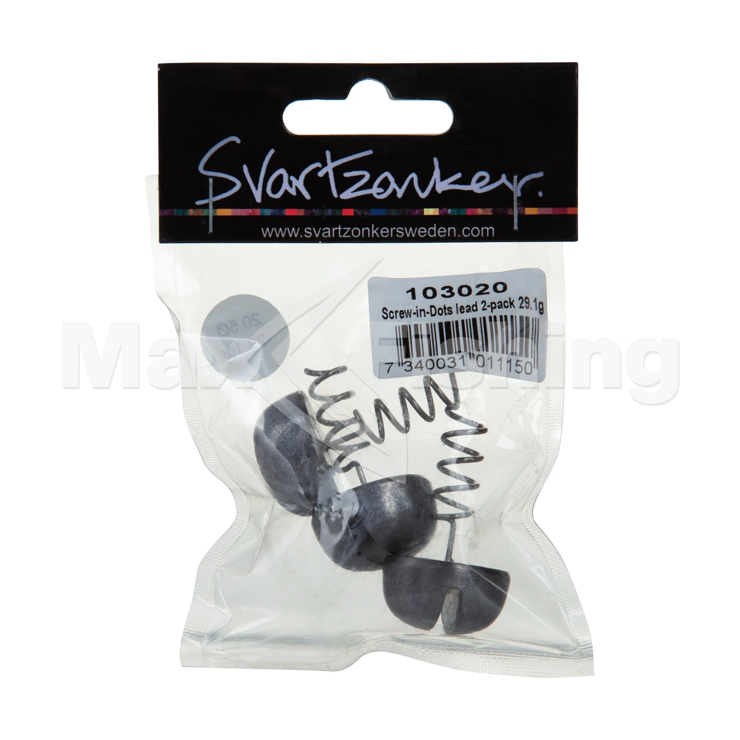 Кнопка-огрузка Svartzonker Screw-in Dots Lead 29,1гр