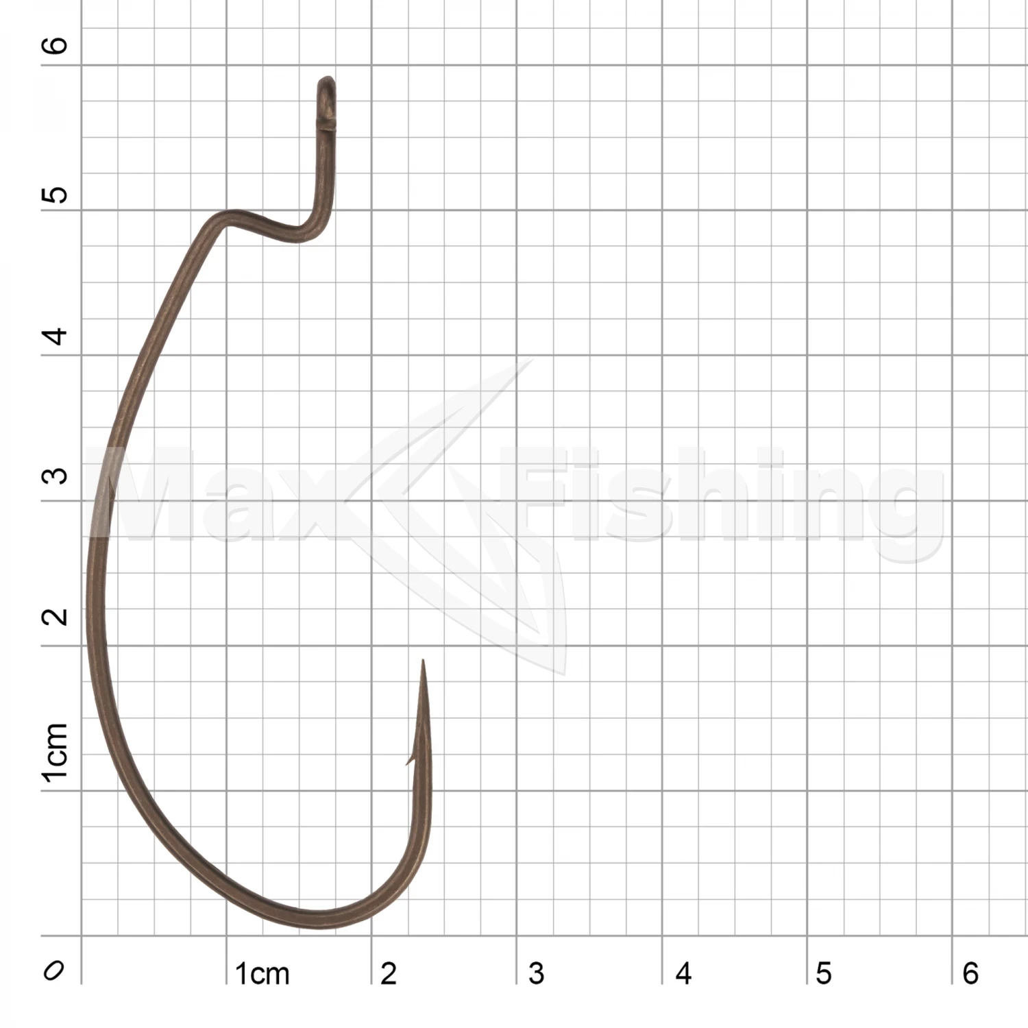 Крючок офсетный Ryugi The Standard Hook #5/0 (4шт)