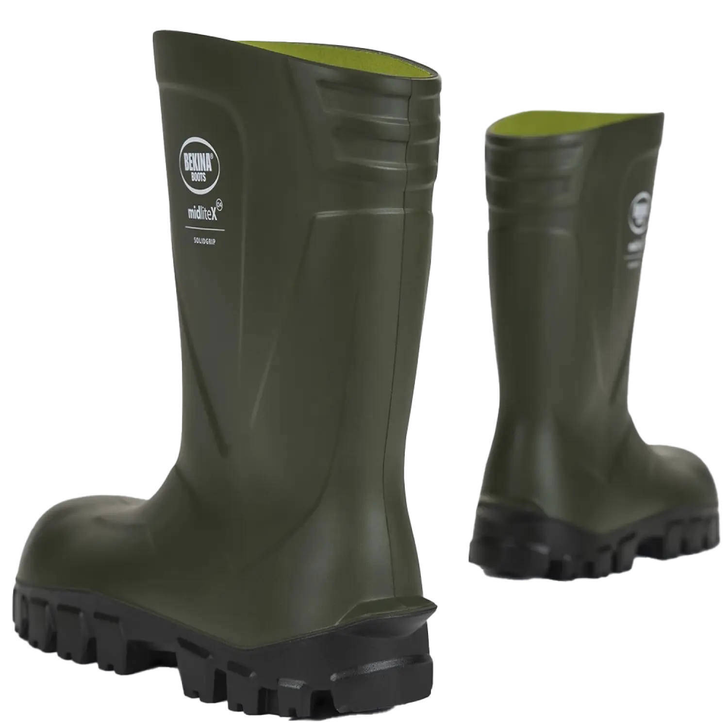 Сапоги Bekina Midlite X 04 Solidgrip р. 40 Green/Black
