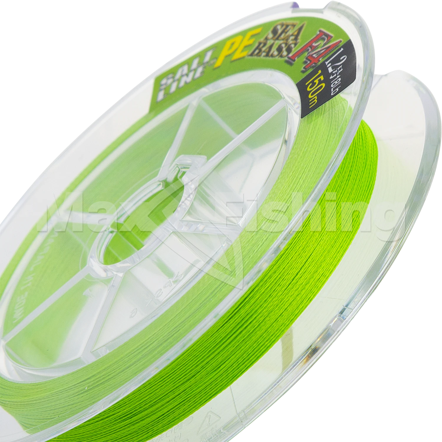 Шнур плетеный Toray Salt Line PE Sea Bass F4 #1,2 150м (green)