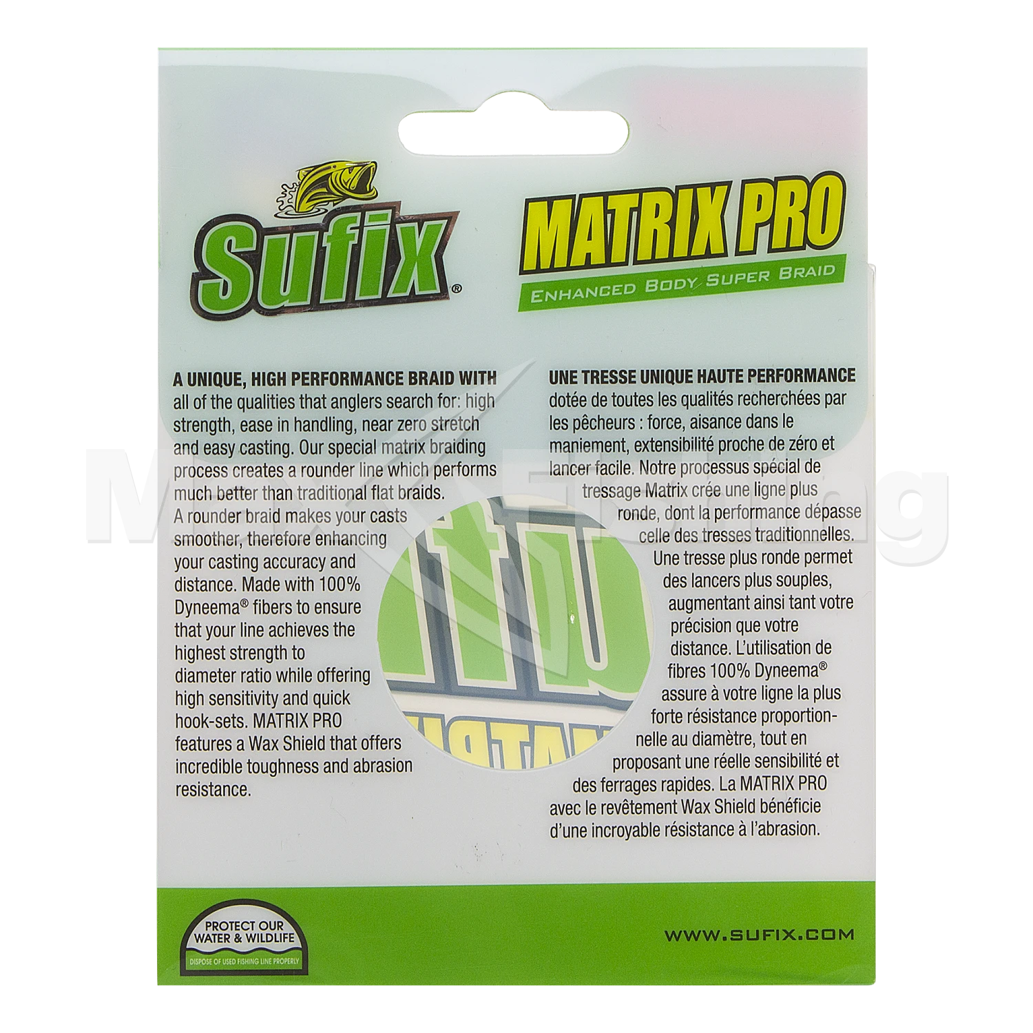 Шнур плетеный Sufix Matrix Pro New 0,30мм 135м (midnight green)