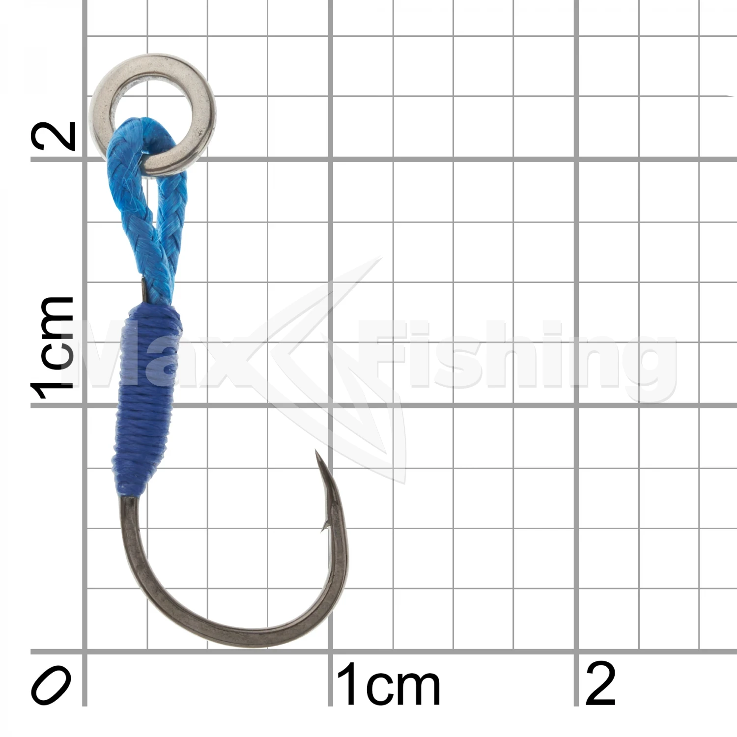 Крючок-ассист Hearty Rise Micro Jigging Assist Hook MJA-10 #8 (3S) (4шт)