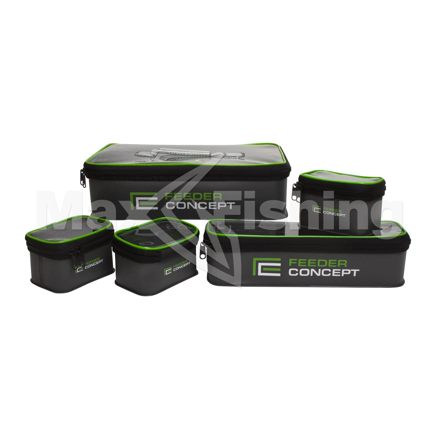 Набор емкостей для аксессуаров Feeder Concept EVA 5 Zip Box Set