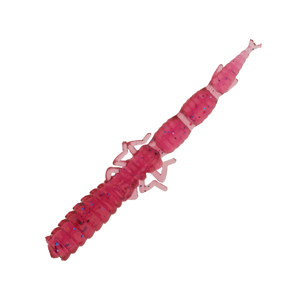 Приманка силиконовая Ojas DragonFry 67мм Рак/рыба #Violet berry