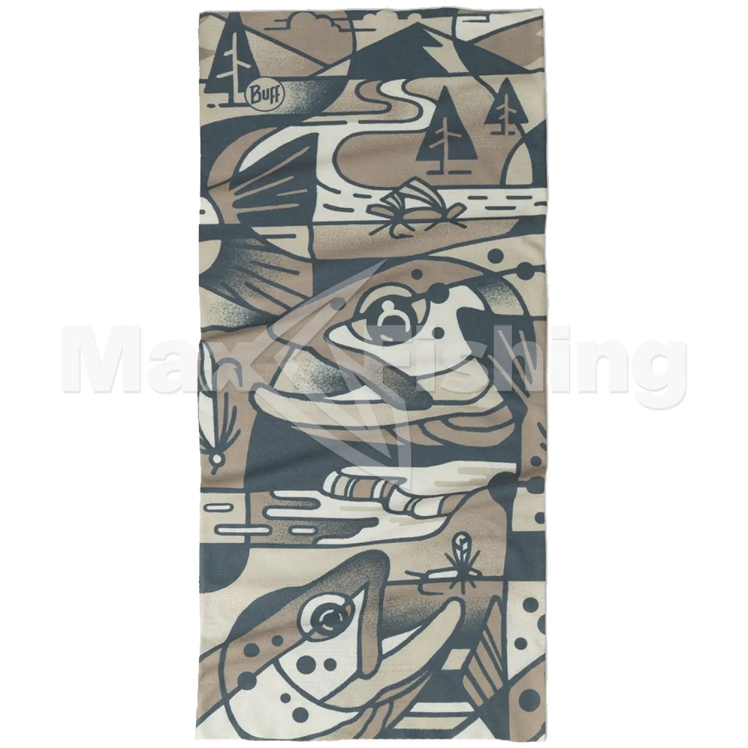 Баф Buff Coolnet UV Neckwear Lake River Multi
