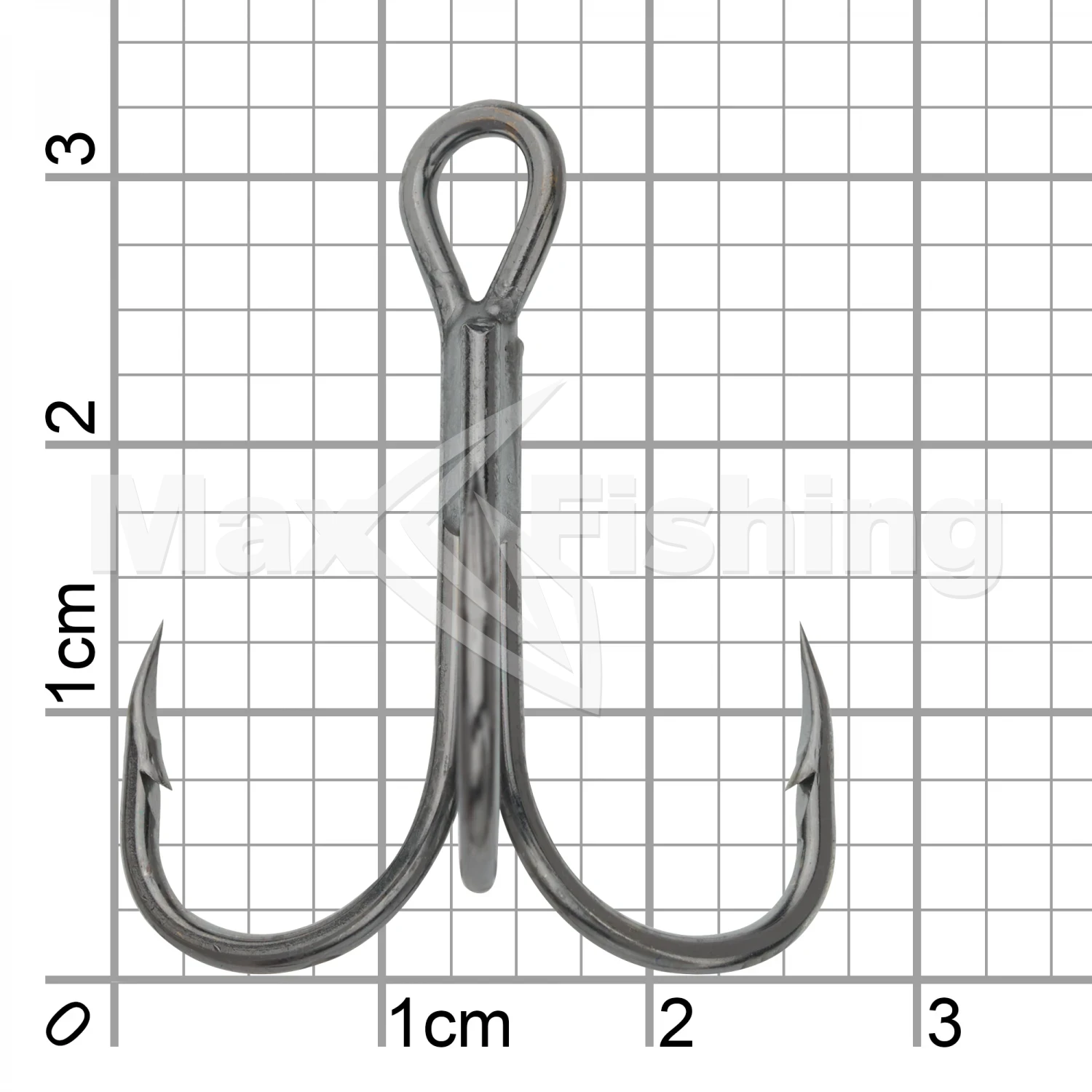 Крючок тройной Jig It Round Bend Treble Hooks #1/0 (6шт)