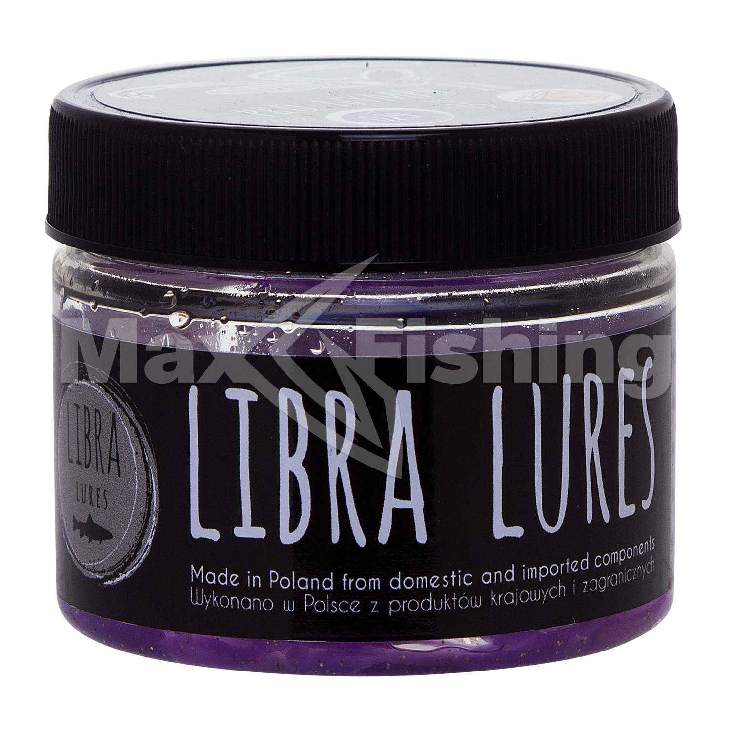 Приманка силиконовая Libra Lures Pro Nymph 18мм Cheese #020 Purple With Glitter
