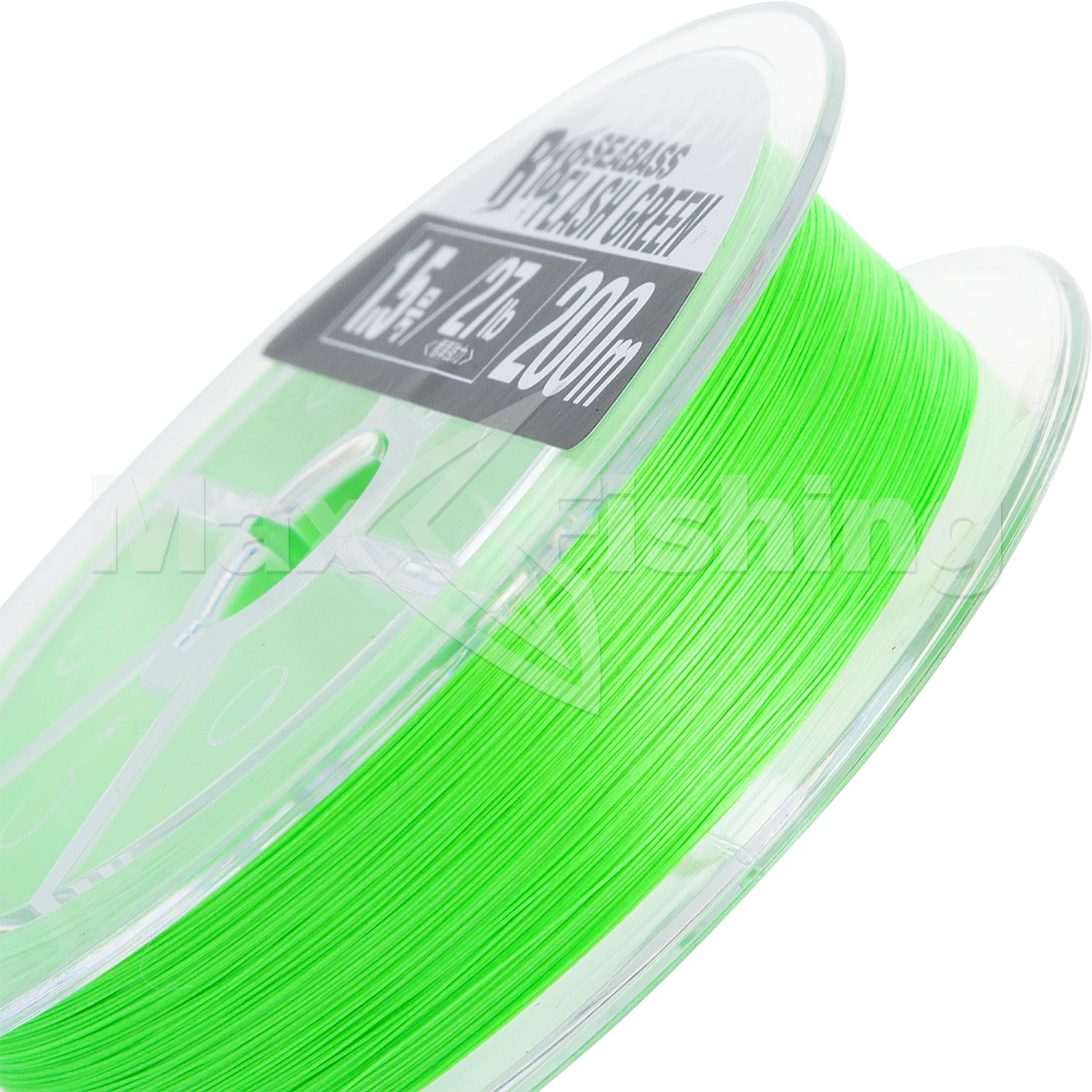 Шнур плетеный Kureha R-18 Seabass PE X8 #1,5 0,205мм 200м (flash green)