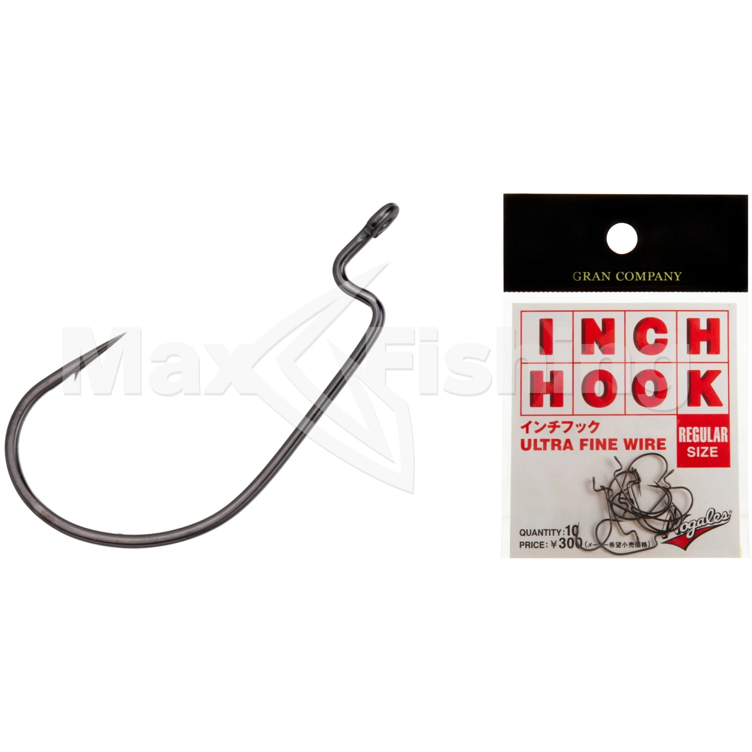 Крючок офсетный Varivas Inch Hook #6 (Large) (10шт)