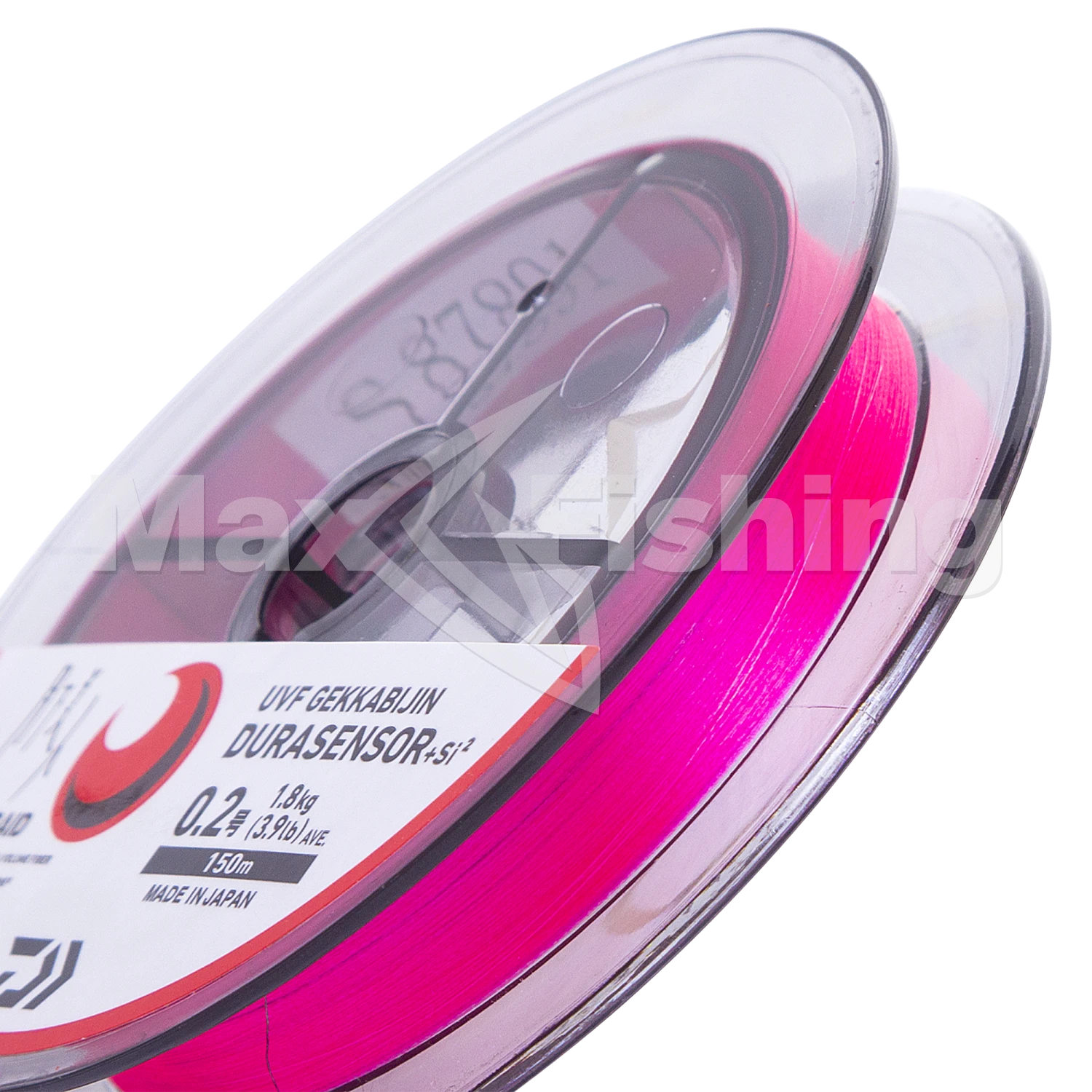 Шнур плетеный Daiwa UVF Gekkabijin DuraSensor +Si2 #0,2 0,074мм 150м (sakura pink)