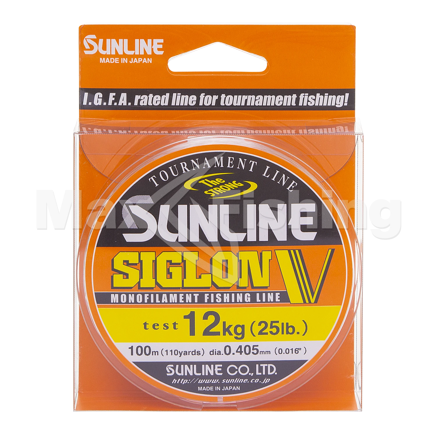 Леска монофильная Sunline Siglon V #6,0 0,405мм 100м (clear)