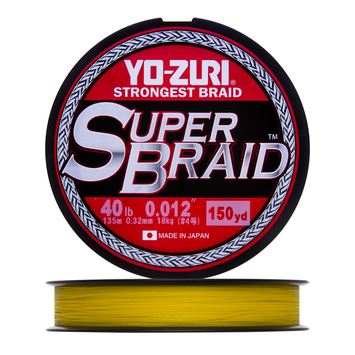Шнур плетеный Yo-Zuri PE Superbraid 0,32мм 135м (yellow)