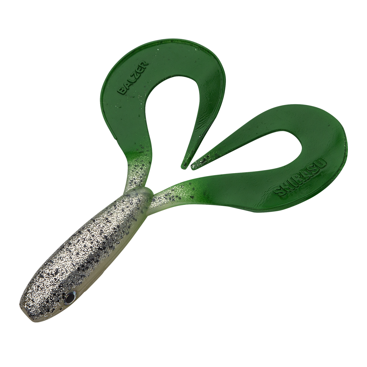 Приманка силиконовая Balzer Shirasu Pike Collector 150мм 25гр #015 Green