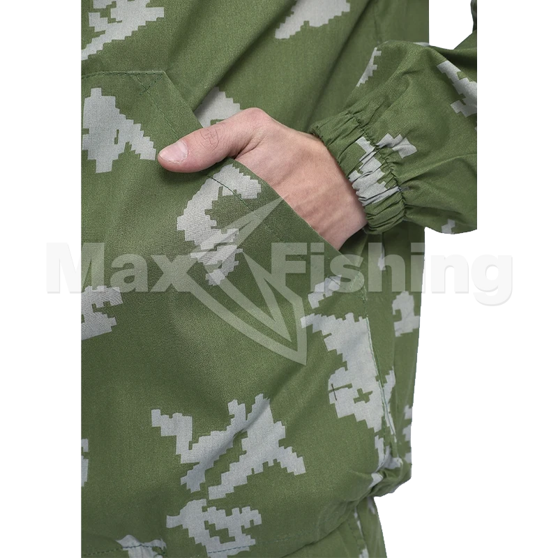 Костюм Ursus Маскхалат куртка/брюки тк. Сорочечная 48-50/170-176 кмф Граница зеленый