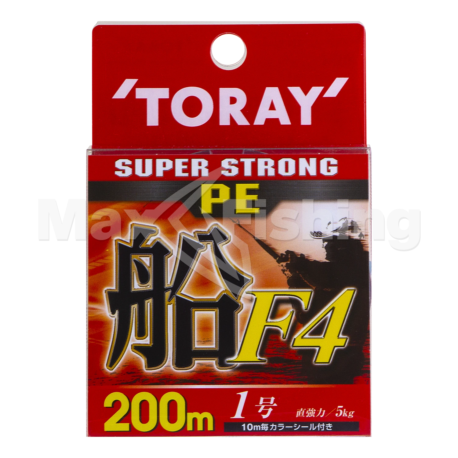 Шнур плетеный Toray Super Strong PE Fune F4 #1 200м (multicolor)