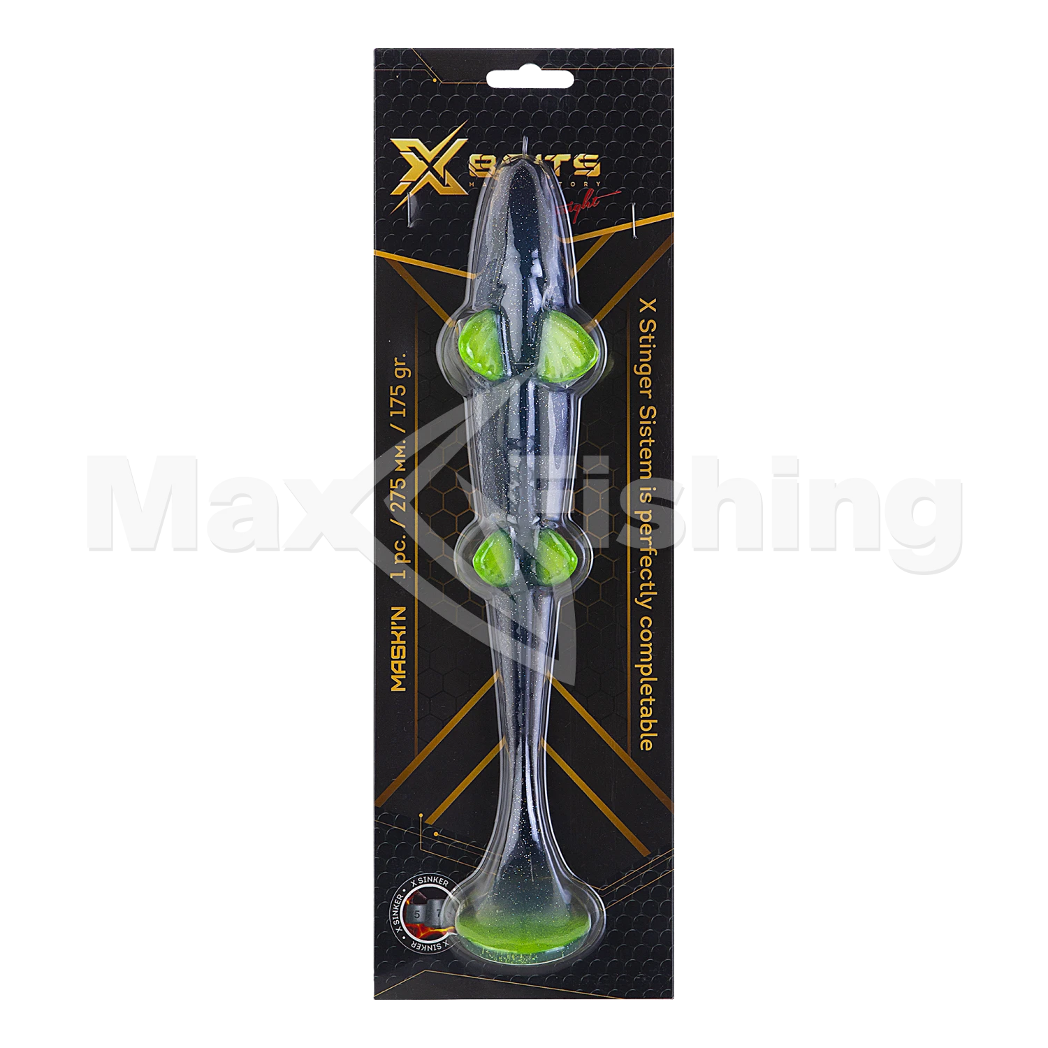 Приманка силиконовая Xbaits Maski'n 275мм #109