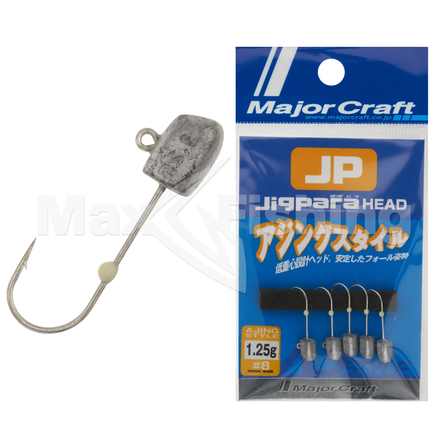 Джиг-головка Major Craft Jigpara Head Aji 1,25гр