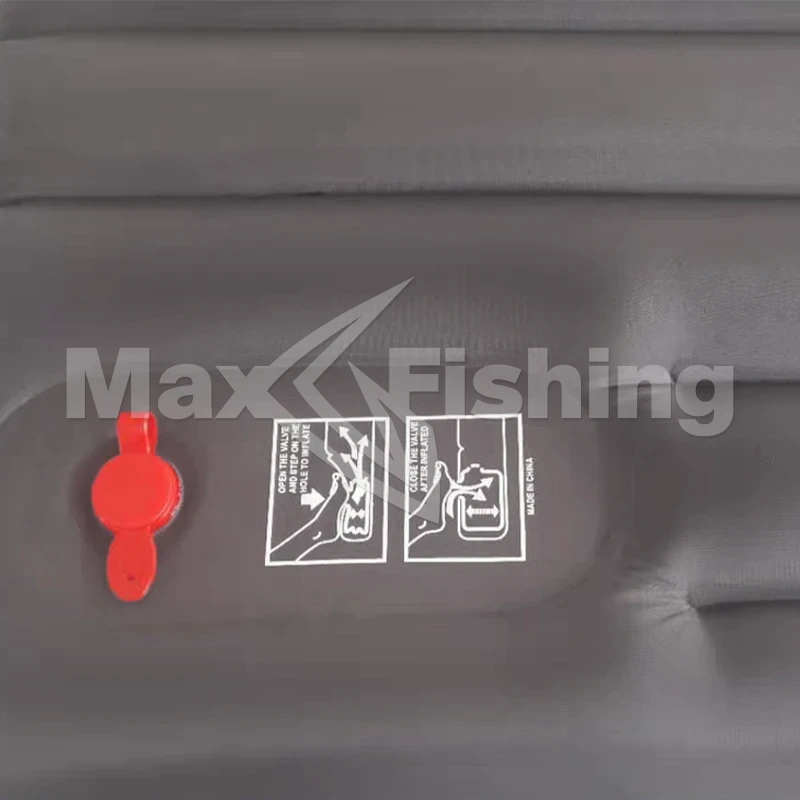 Ковер надувной утепленный BTrace AirMat Delux 193х59х9см с насосом серый