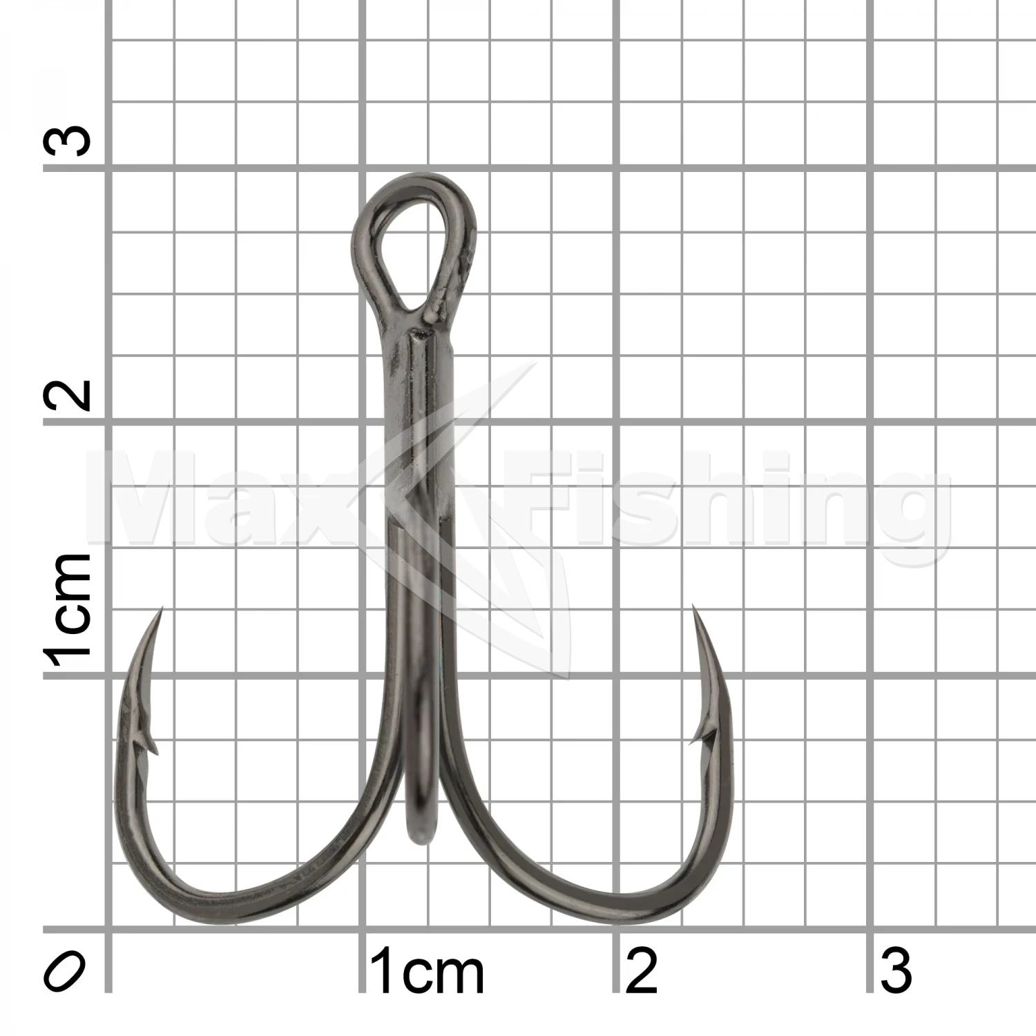 Крючок тройной Jig It Round Bend Treble Hooks #1 (6шт)