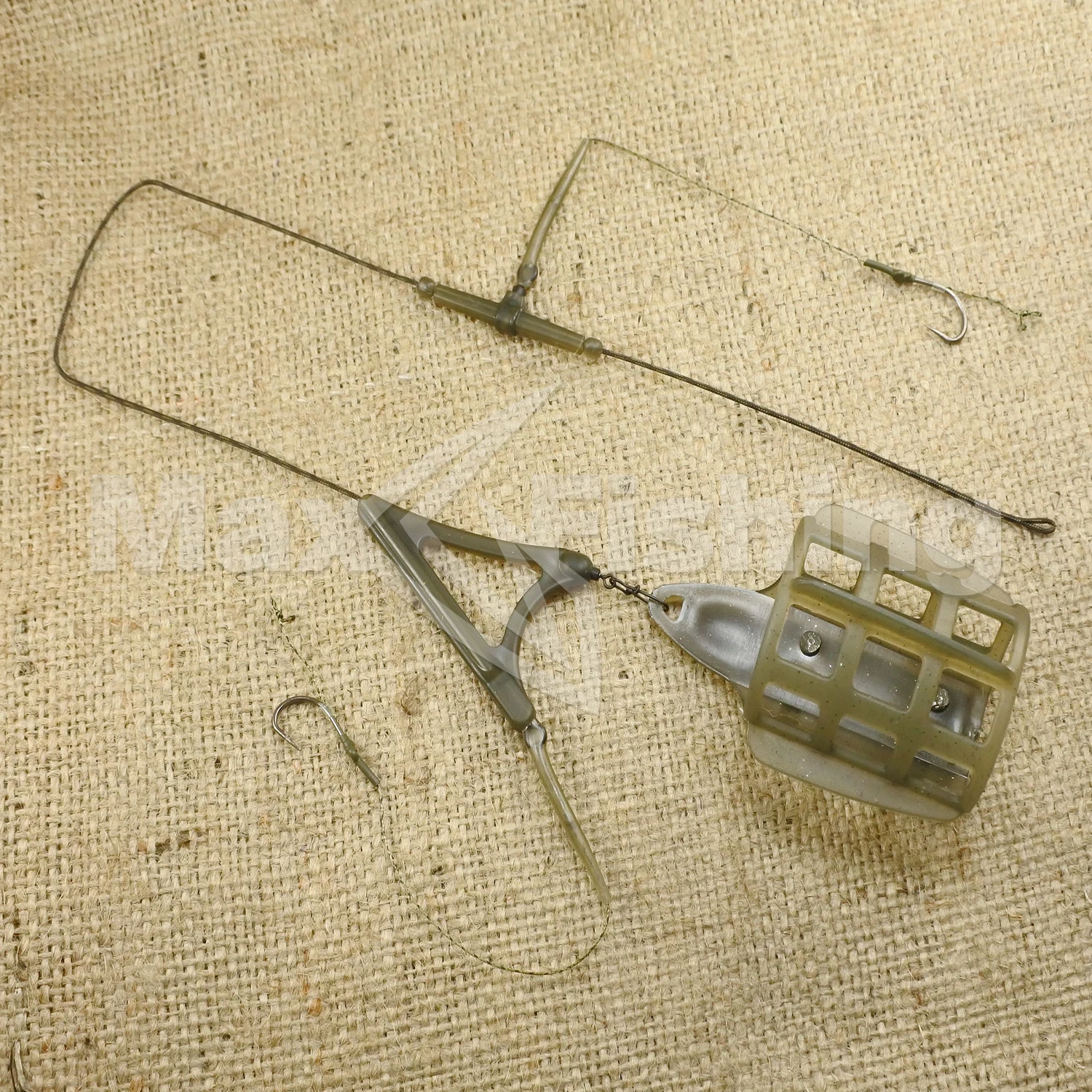 Оснастка карповая Orange #38 Big Cage Feeder Leadcore 40гр для бойла