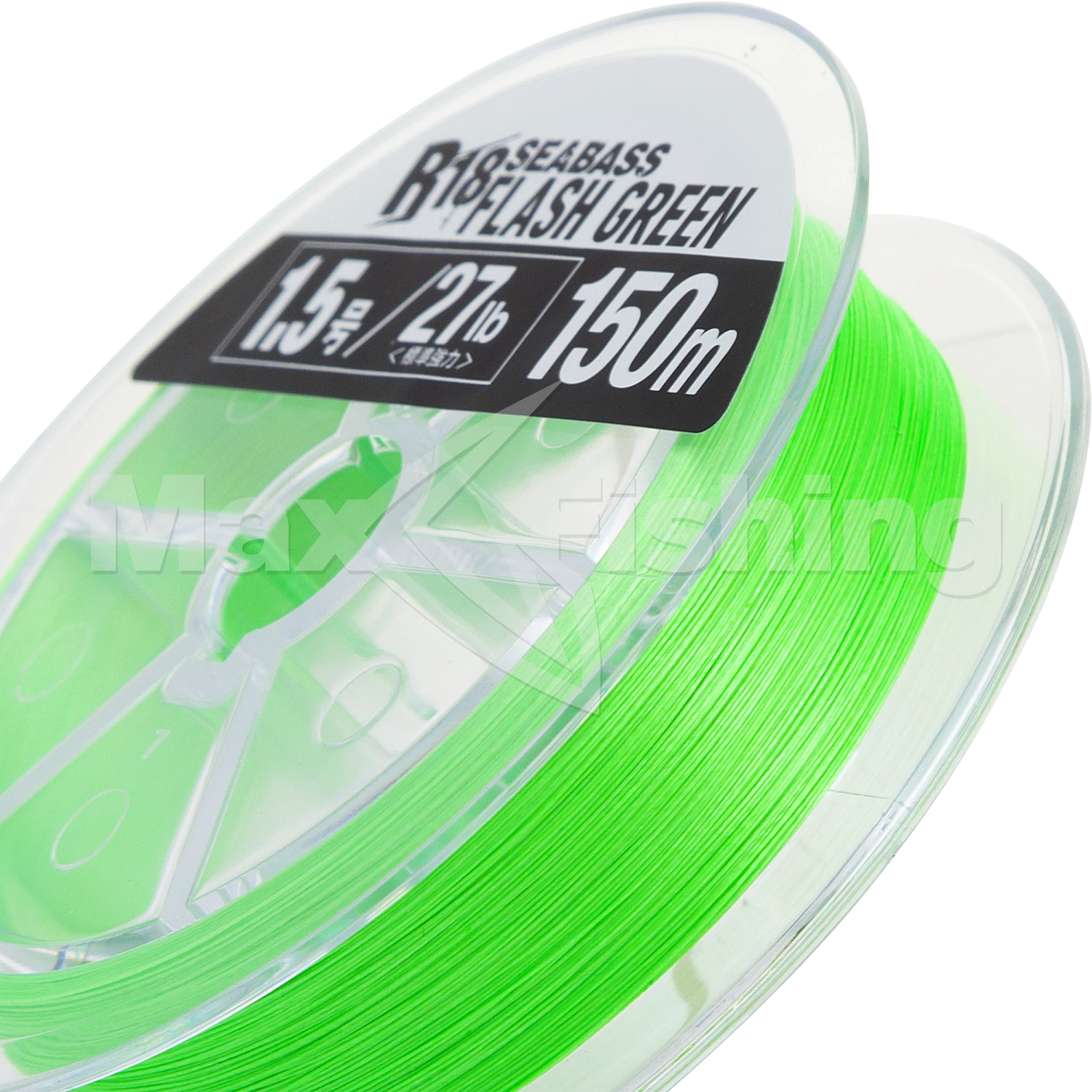 Шнур плетеный Seaguar R-18 Kanzen Seabass PE X8 #1,5 0,205мм 150м (flash green)