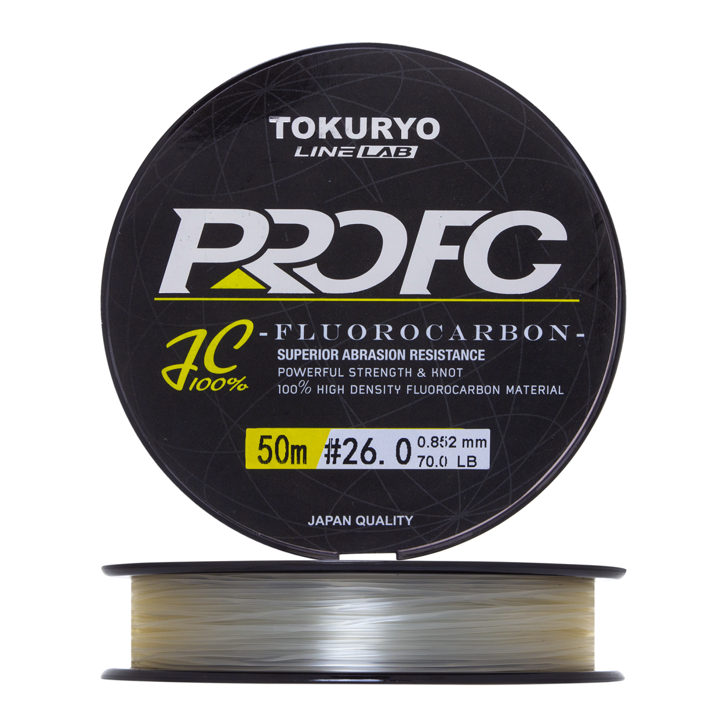 Флюорокарбон Tokuryo Fluorocarbon Pro FC #26 50м (clear)