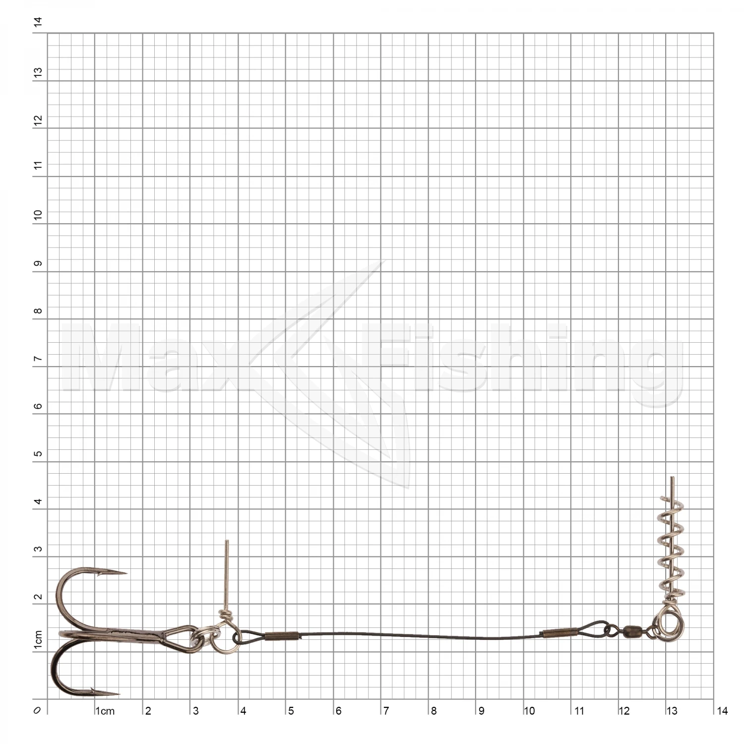 Оснастка для силикона BFT Shallow Stinger Rig SS 1x7 27кг Owner #1/0