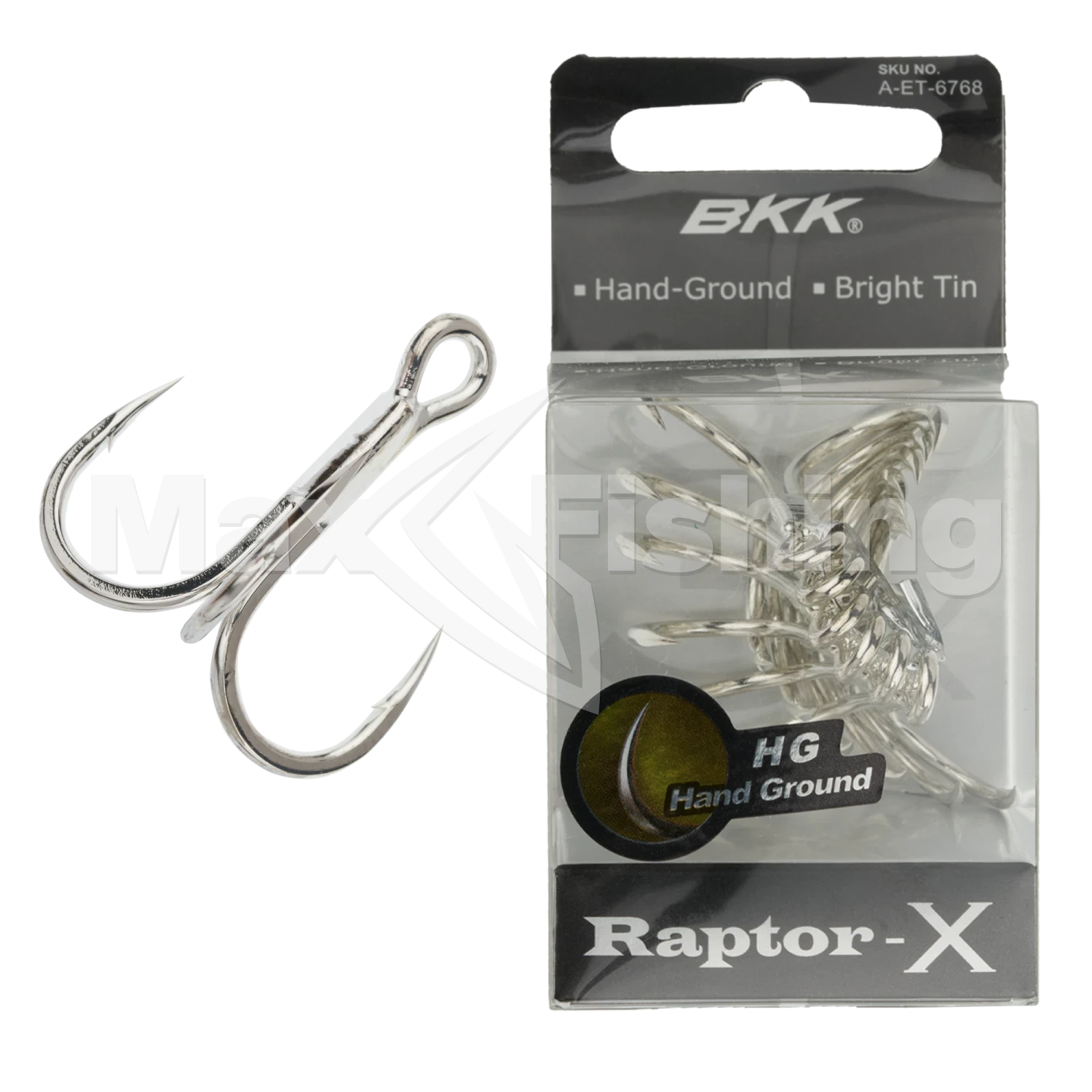 Крючок тройной BKK Raptor-X #1/0 (6шт)
